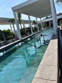 The longest warmest pool