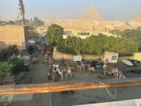 Blick vom Balkon Morgens ca. 06:00 Uhr