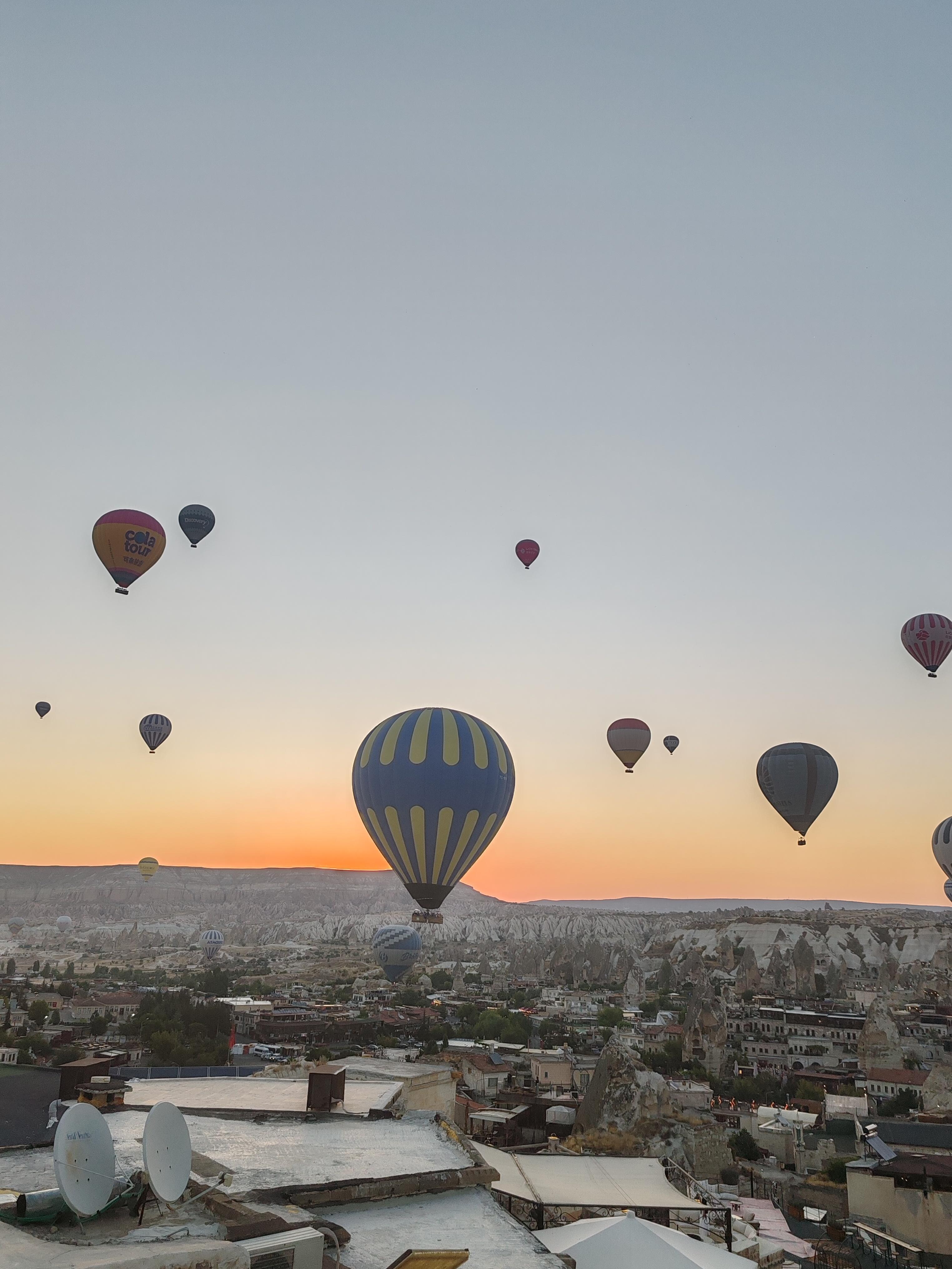 Globos desde terraza