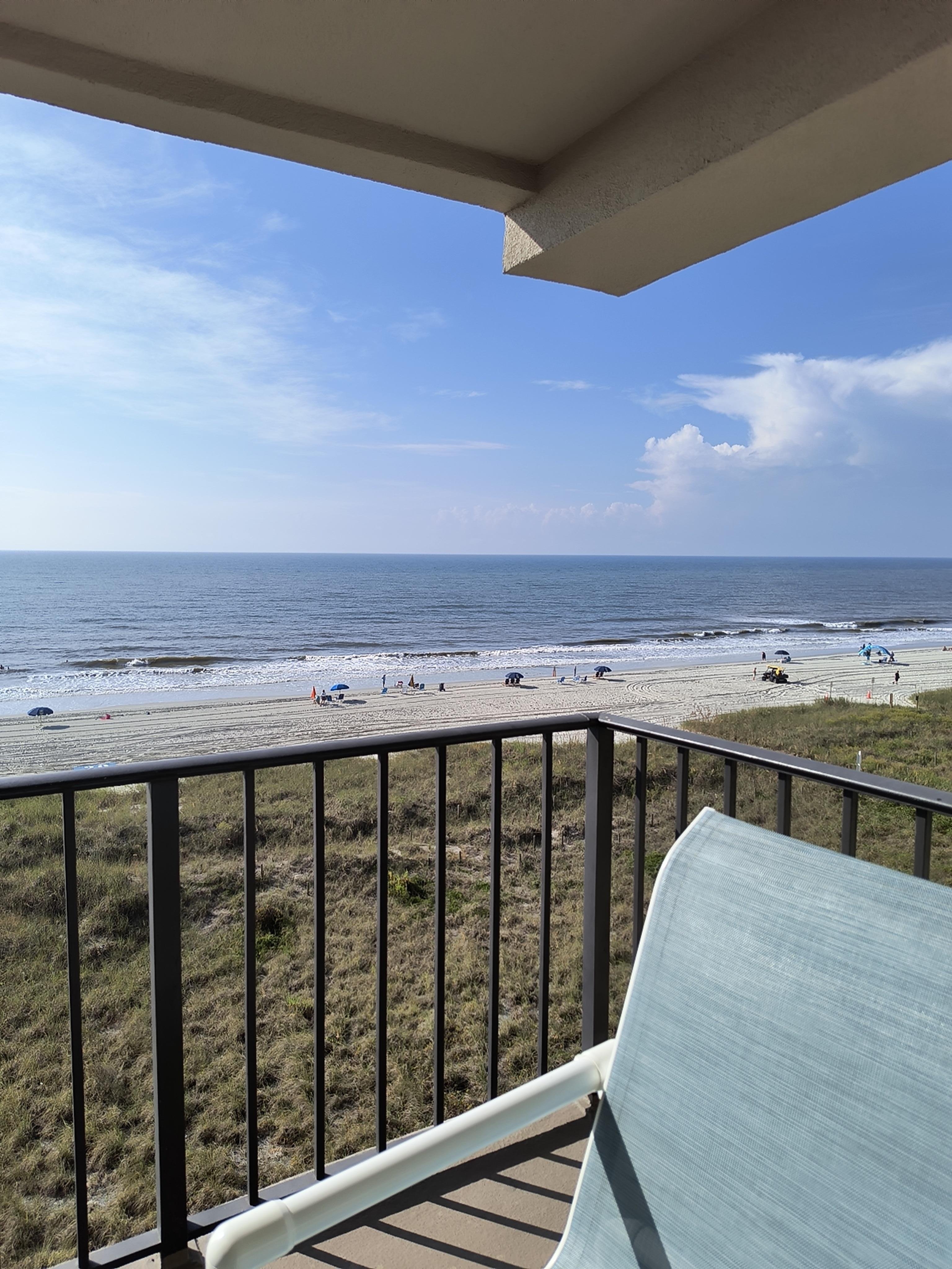 Looking south from the balcony 