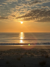 Beautiful sunrises from top deck.