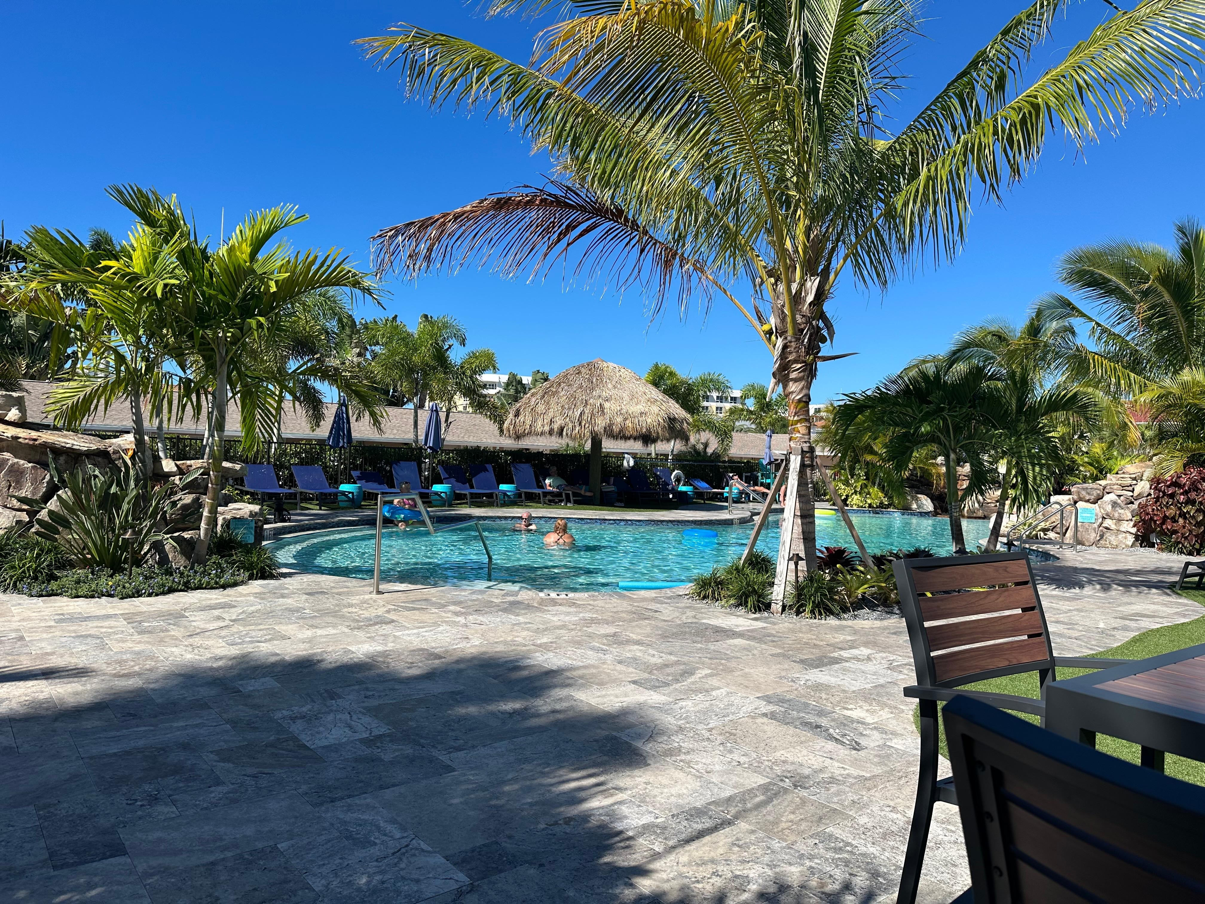 The new beautiful pool. 