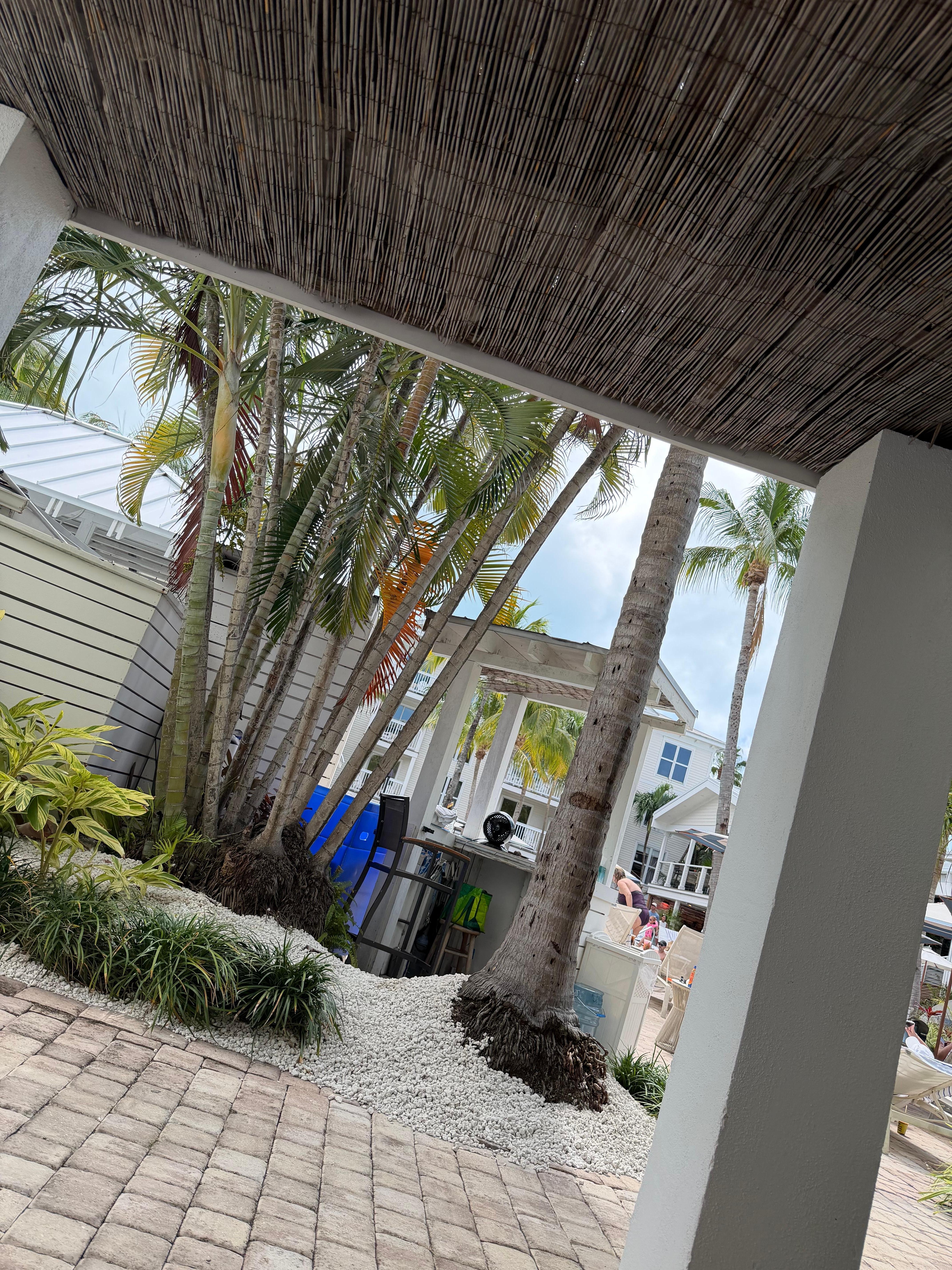Poolside private cabana