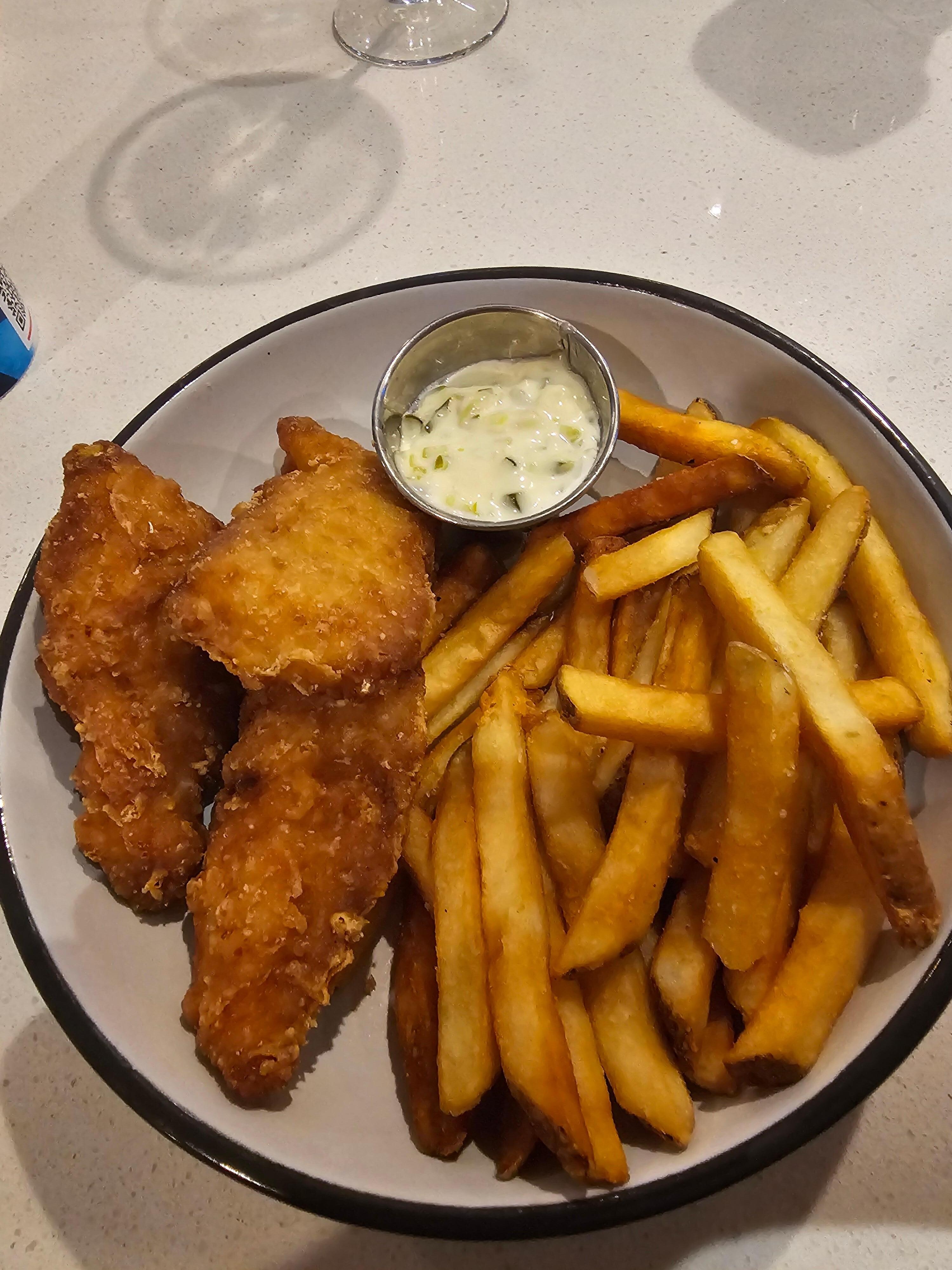 Food from the bar
