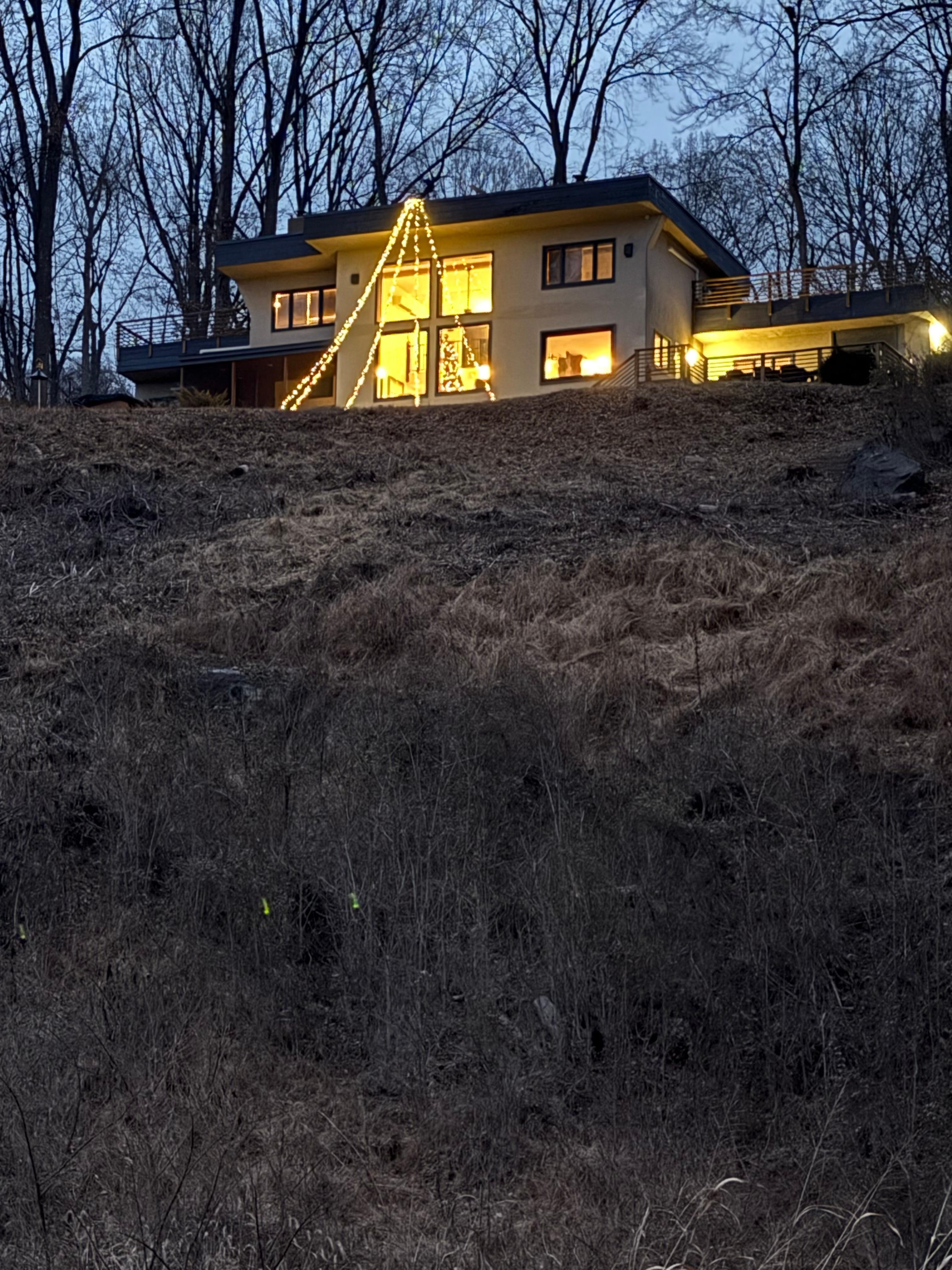 Decorated for the holidays!