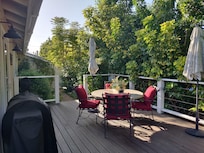 Outdoor dining table