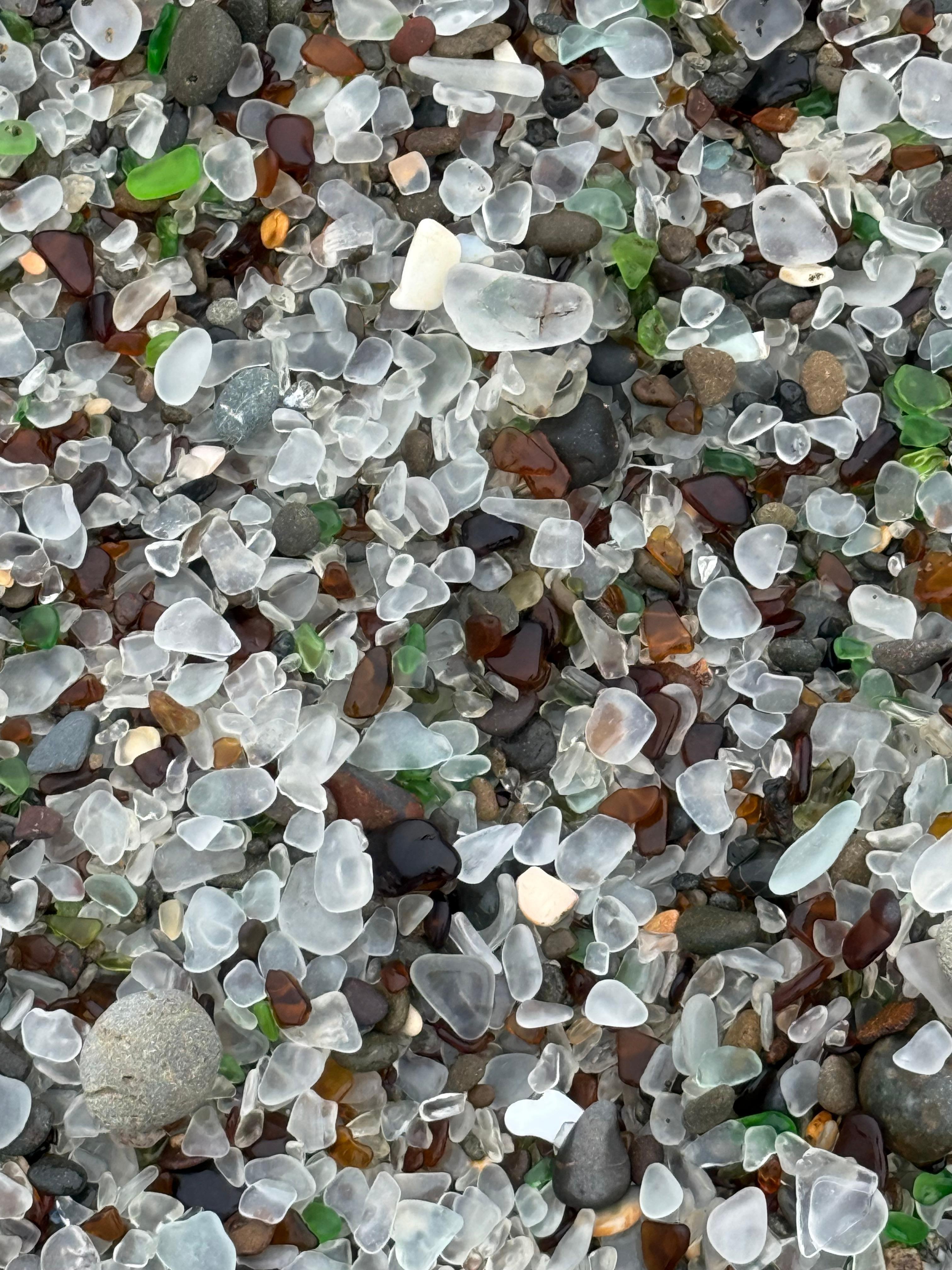 Sea glass beach
Mendocino Headland State Park