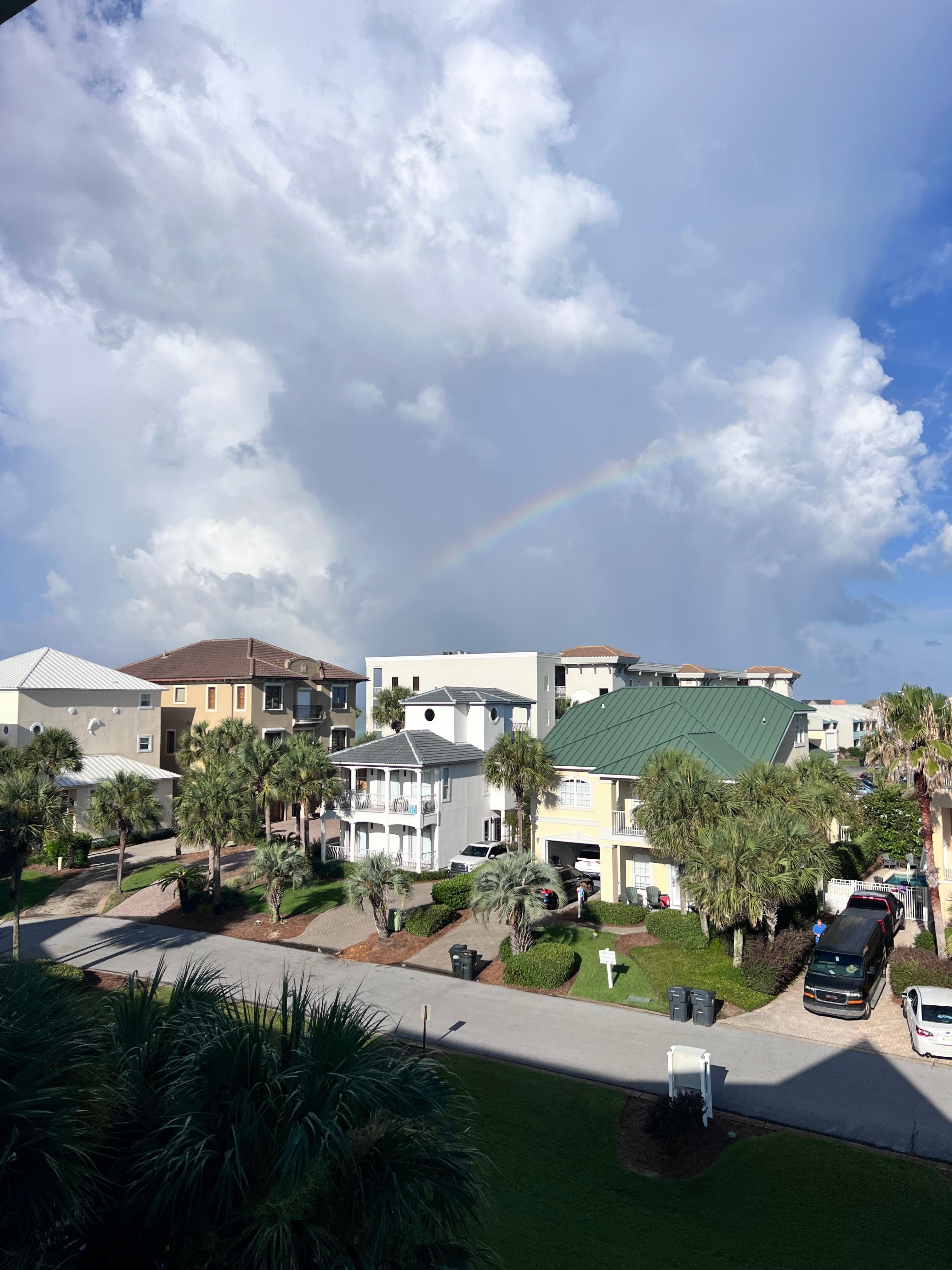The view from our balcony on our last day!
