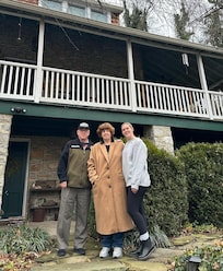 My husband daughter and I