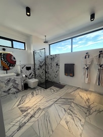 Bathroom at the hotel