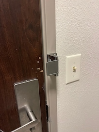 Holes on door