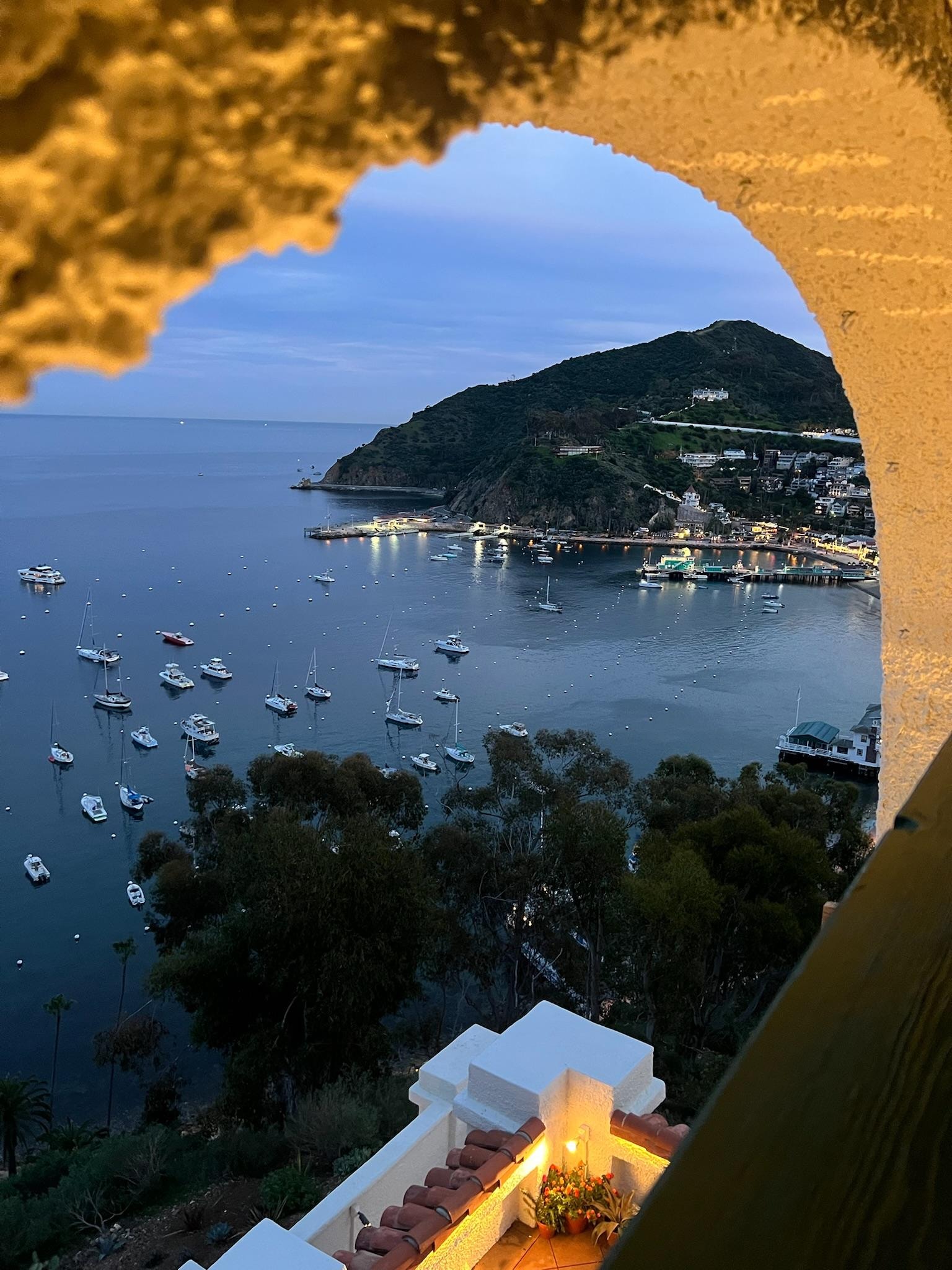 Avalon from the Chimes Tower