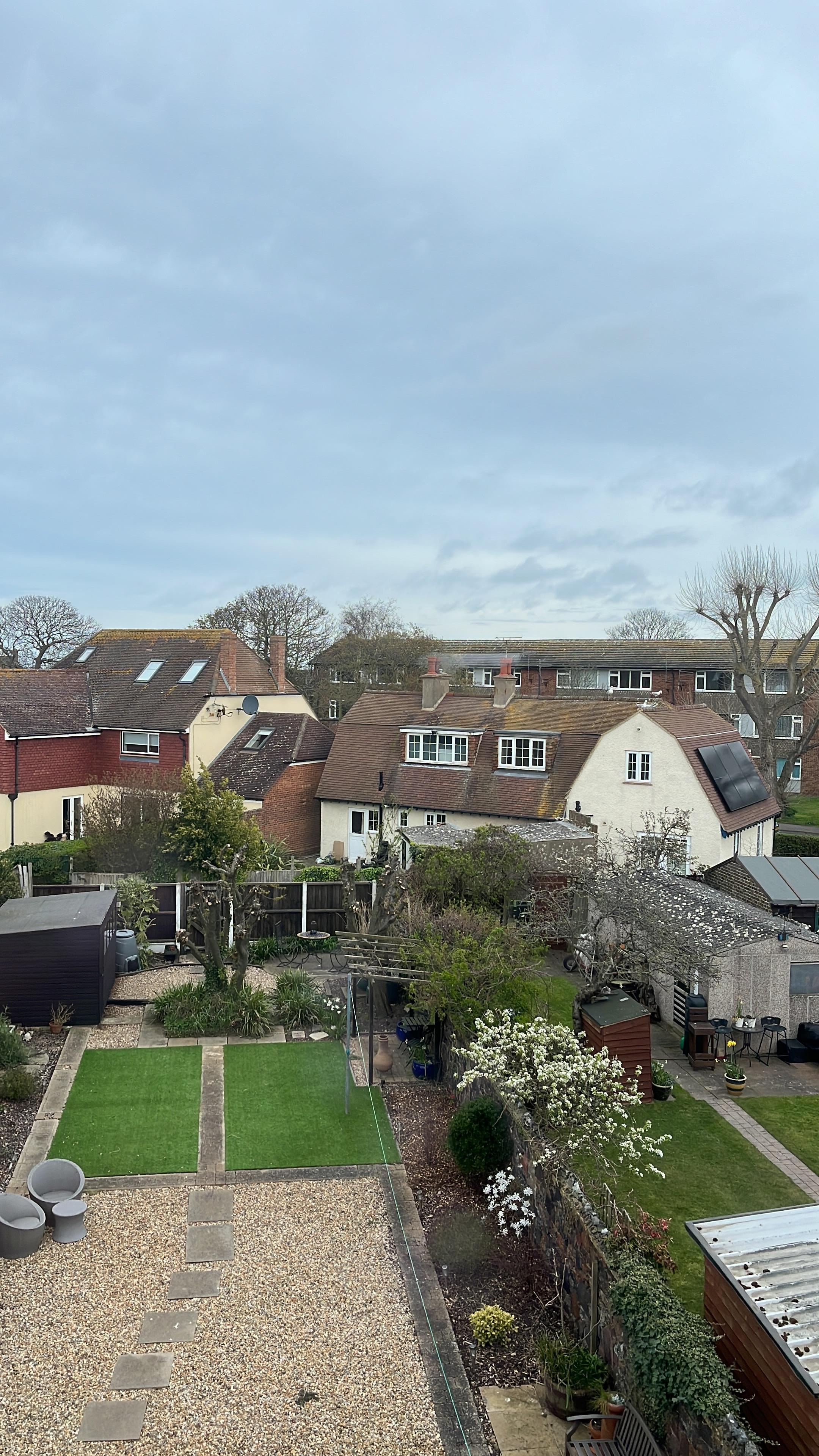 View from the top floor!