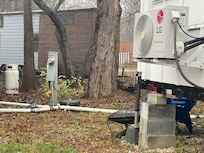 Visible sewage lines