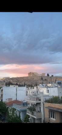 View from our balcony