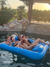 How many friends can you fit in a raft? The more the merrier!