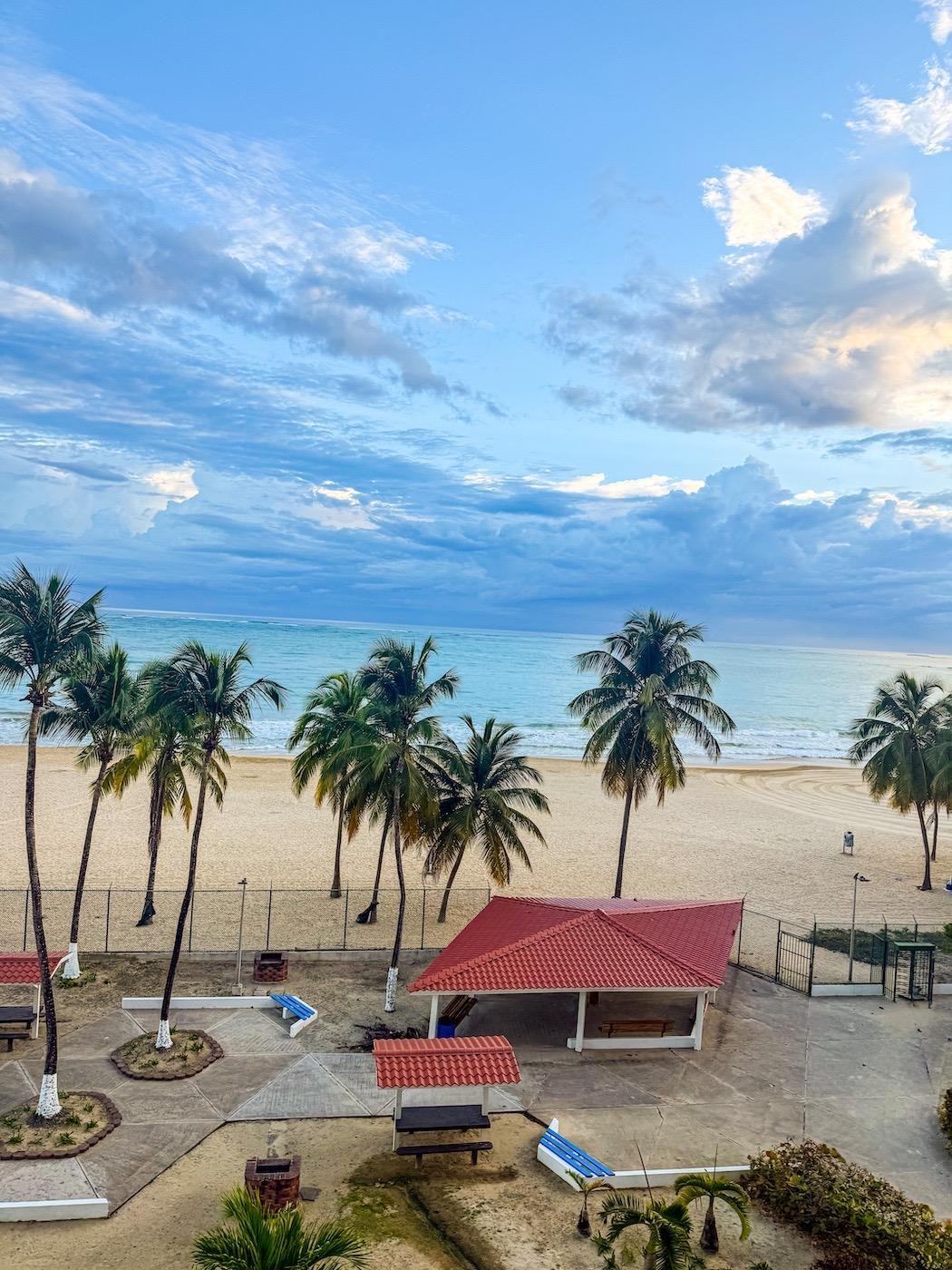 View from the balcony