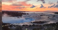 Horseshoe Falls at sunrise