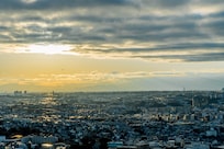 Hotel Room view, Mt Fuji in the distance.