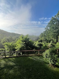 View from the deck