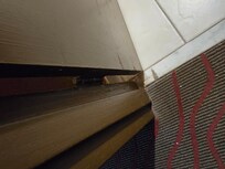 Dust and dirt in corners