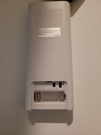 No batteries in the remotes