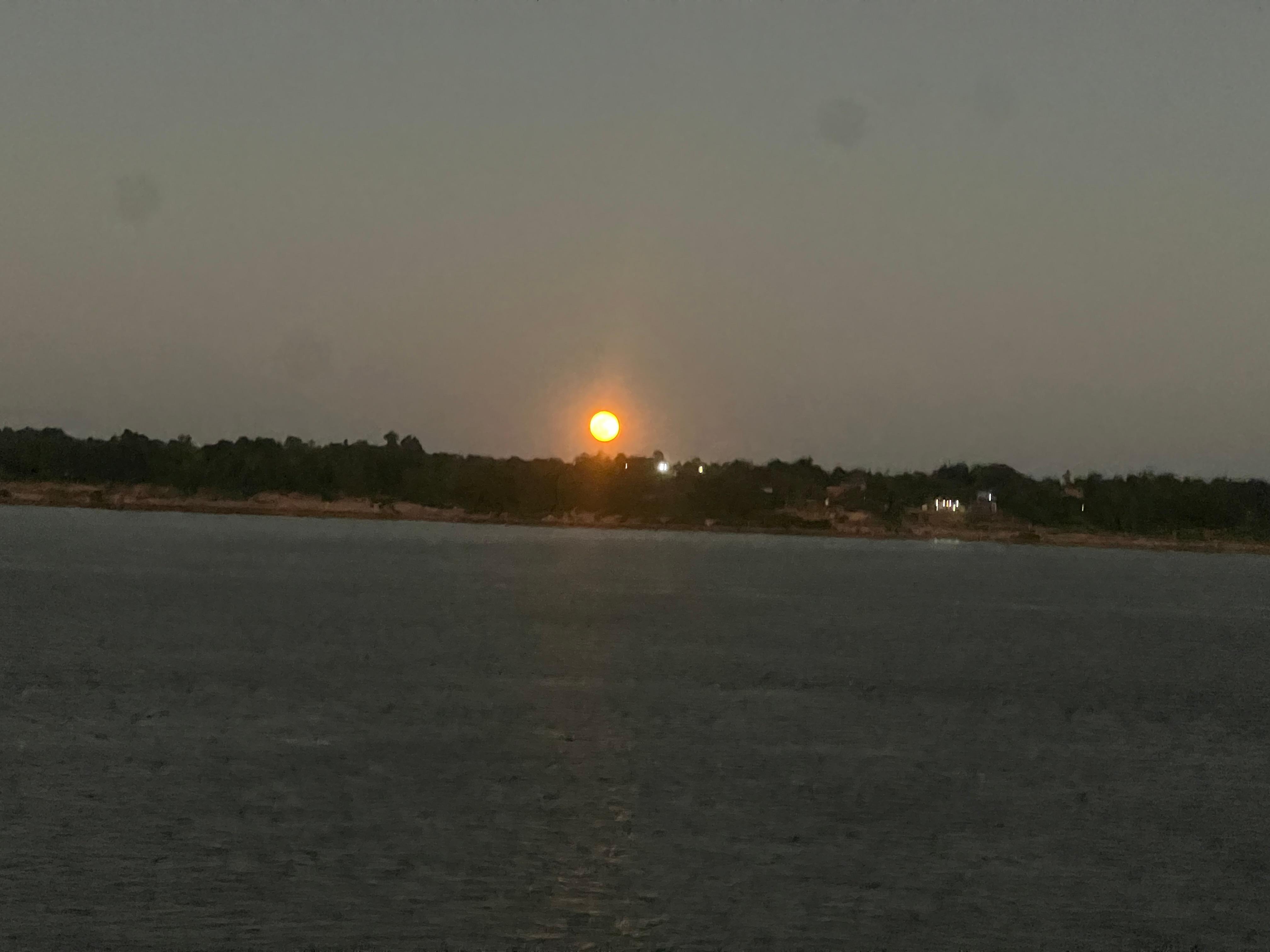 Moonrise over the Mekong 