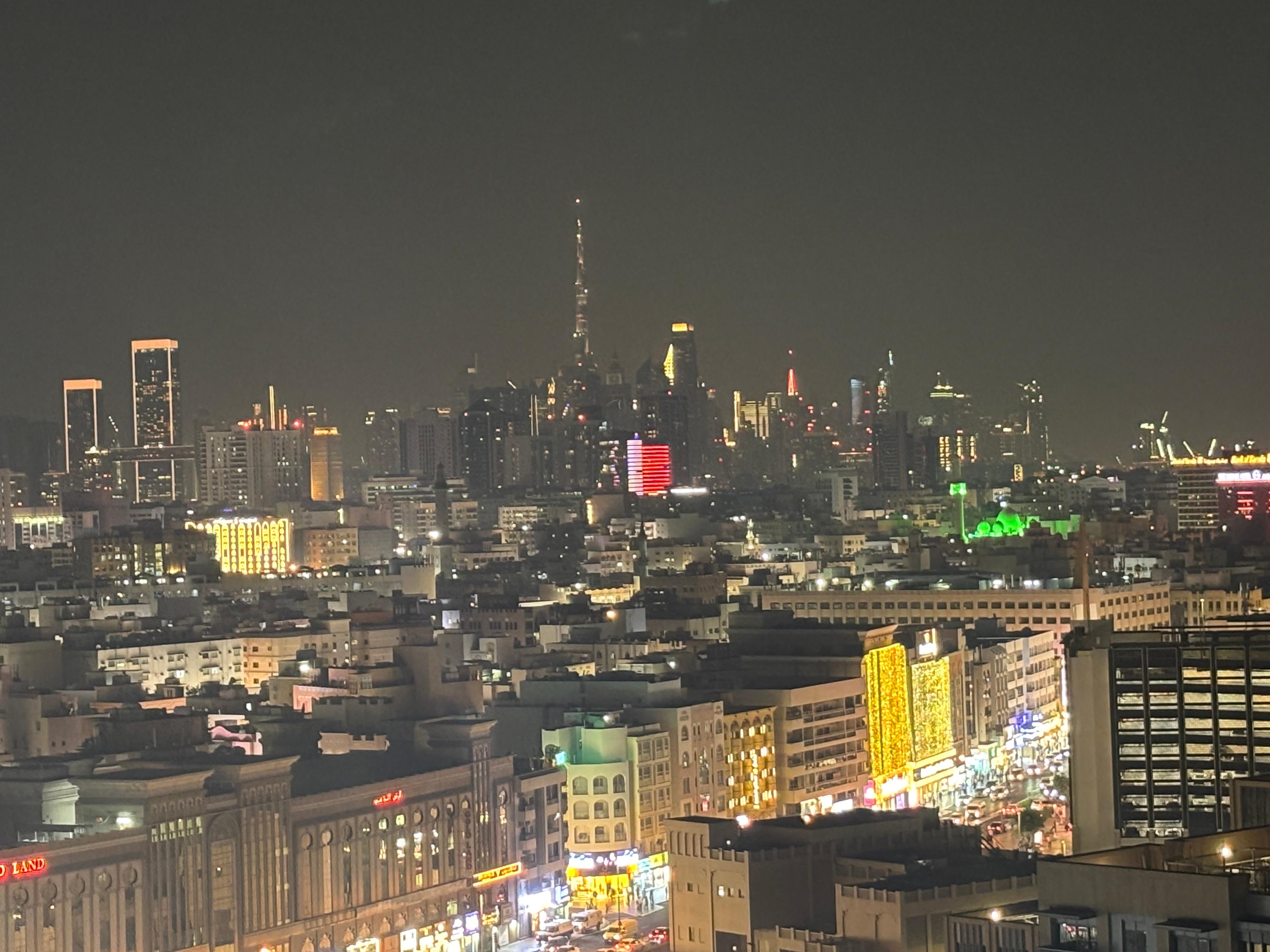 View from the rooftop pool
