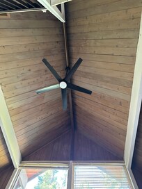 Main living room fan would not turn on (had to take a picture to show it “not working”)