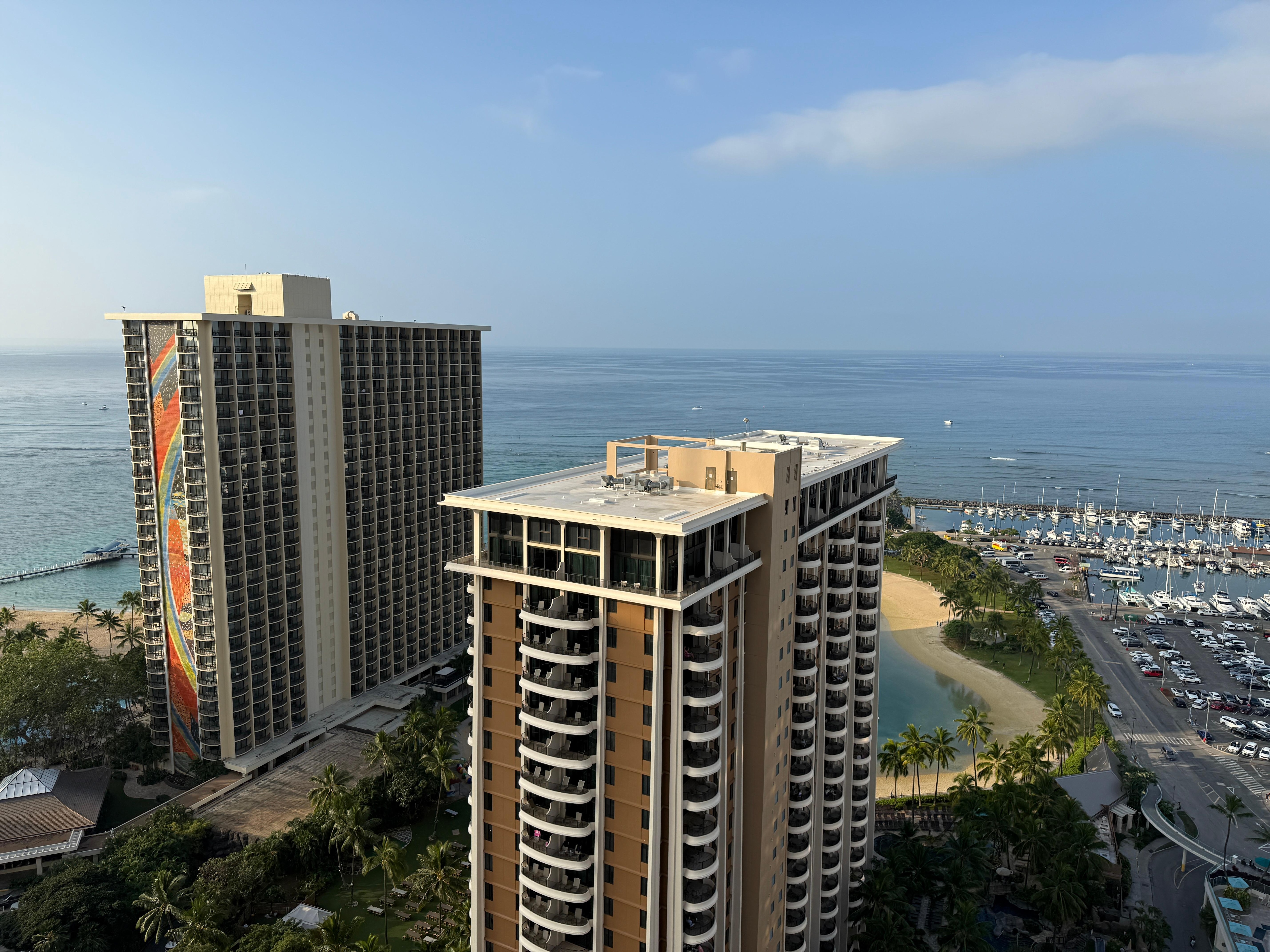 部屋からの景色