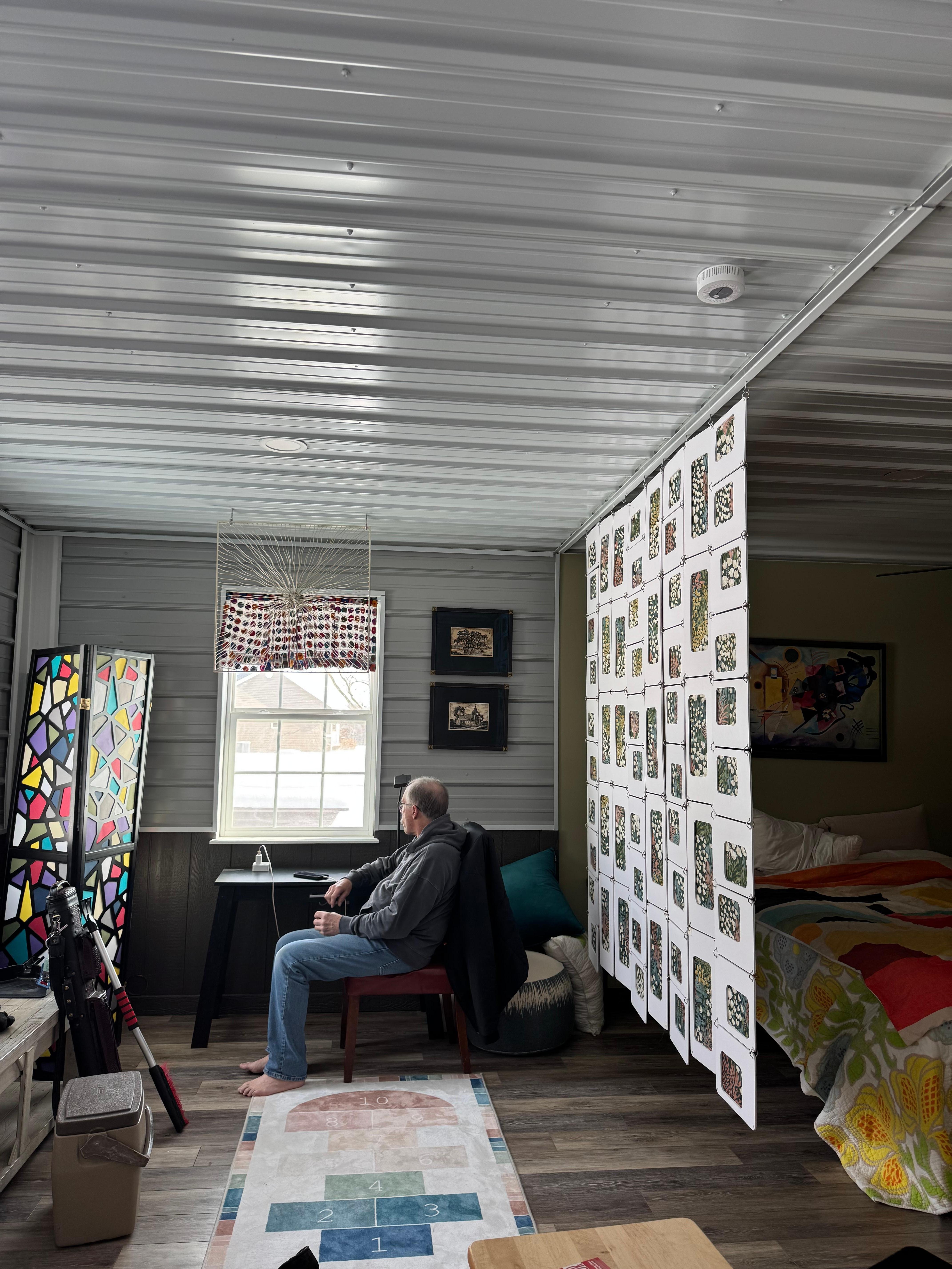 Cozy and comfortable.