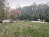 View of the grassy area