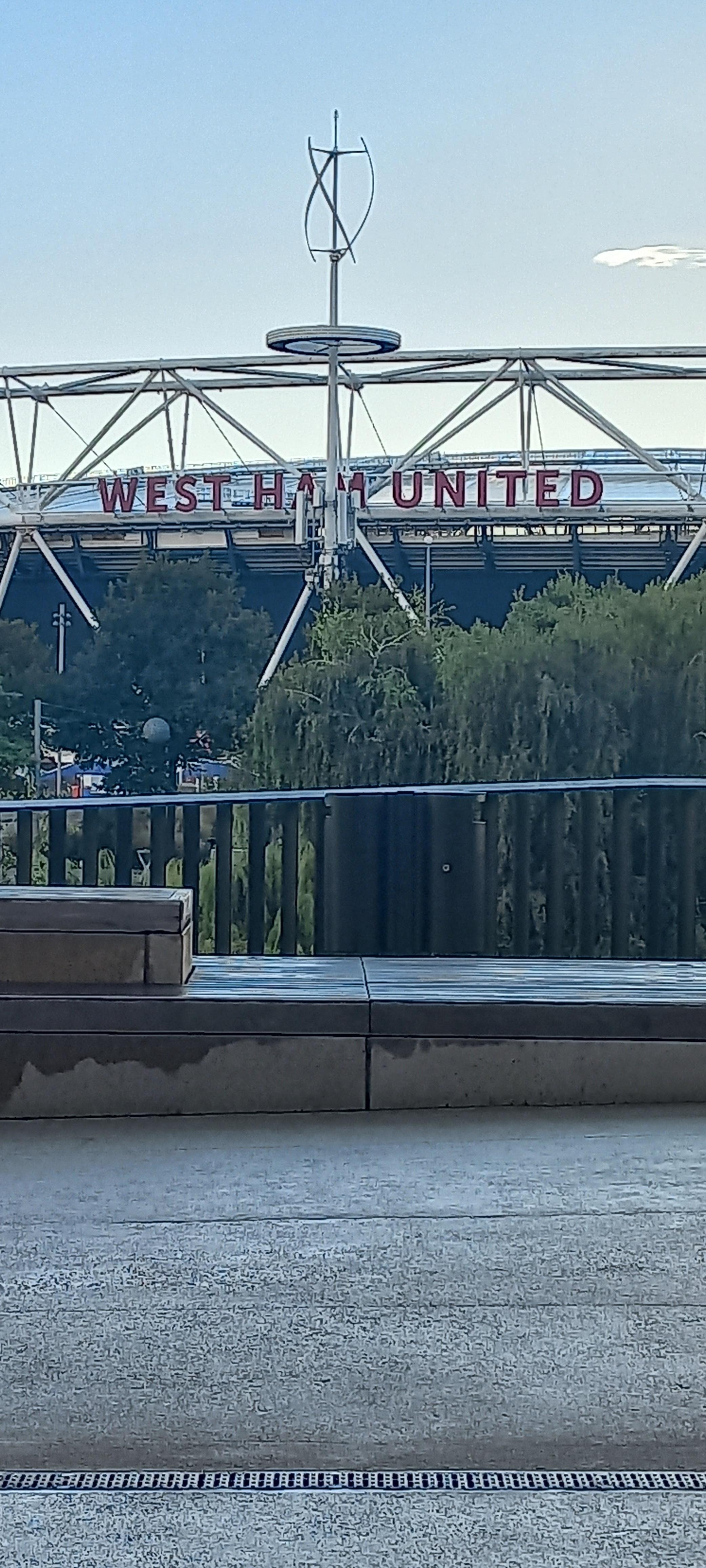 Near fotboll stadium and tube station