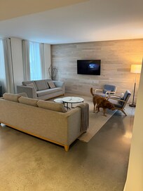 Just the living area, had a bedroom and enormous bathroom as well!