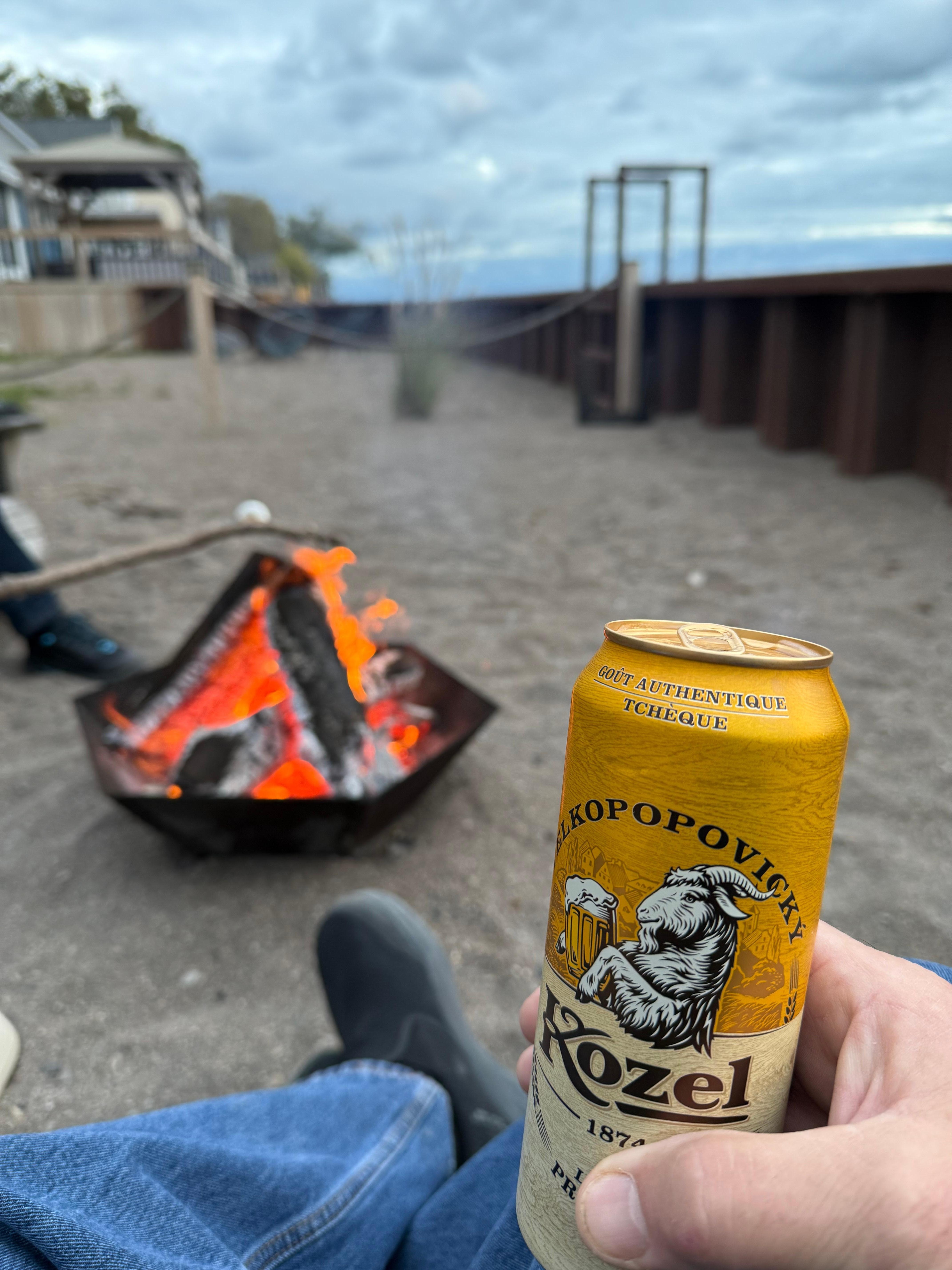 Nothing like a fire and friends.  