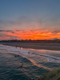 Sunset is gorgeous