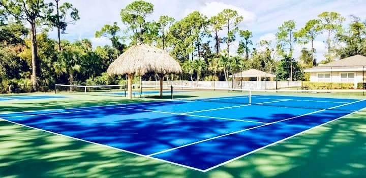 They have pickleball!! Great little private gated community :)