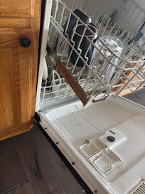 Warped dishwasher racks