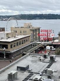 View from the outdoor bar