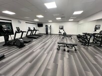 Fitness room.