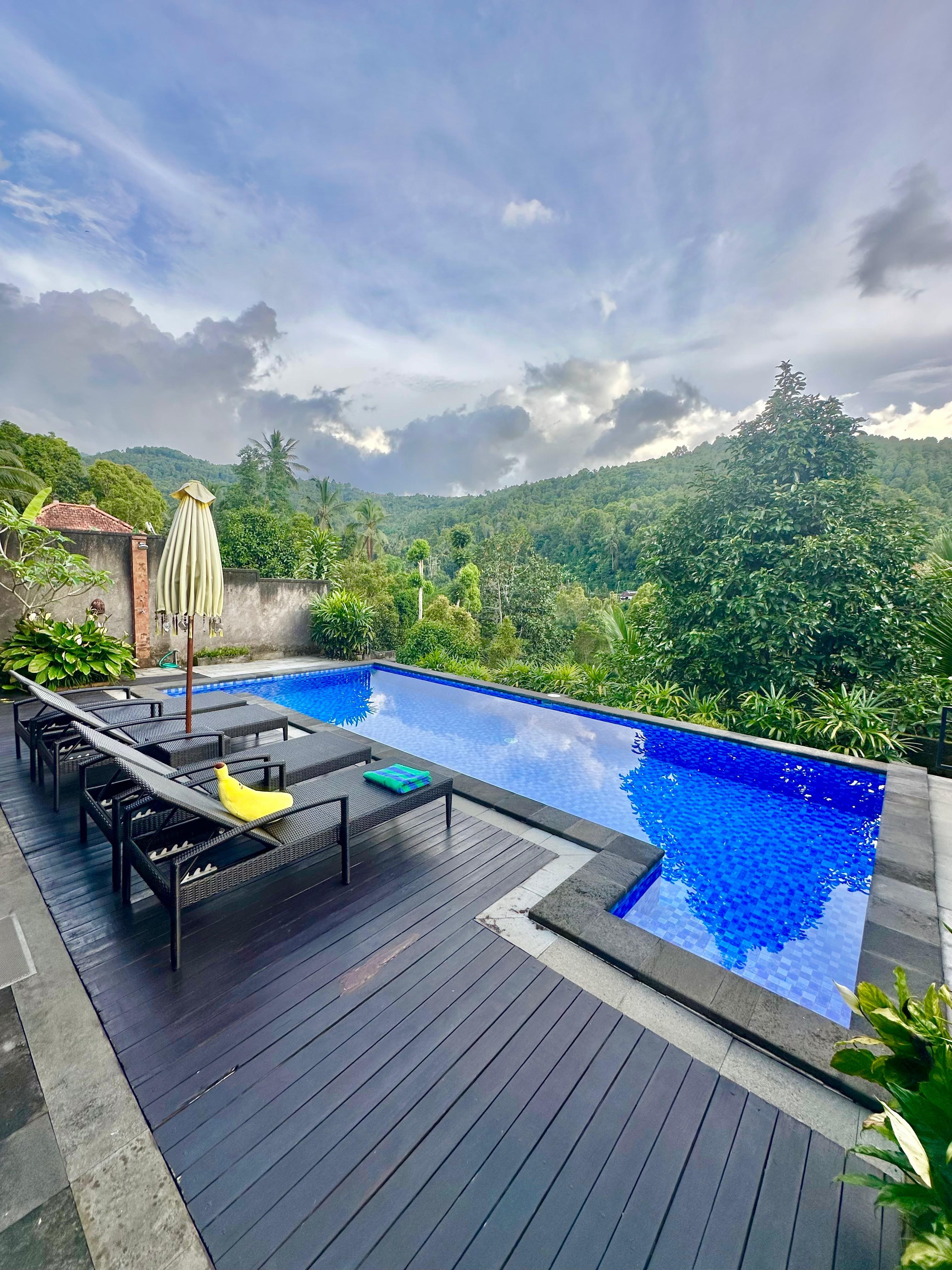 Piscina privativa do quarto 3