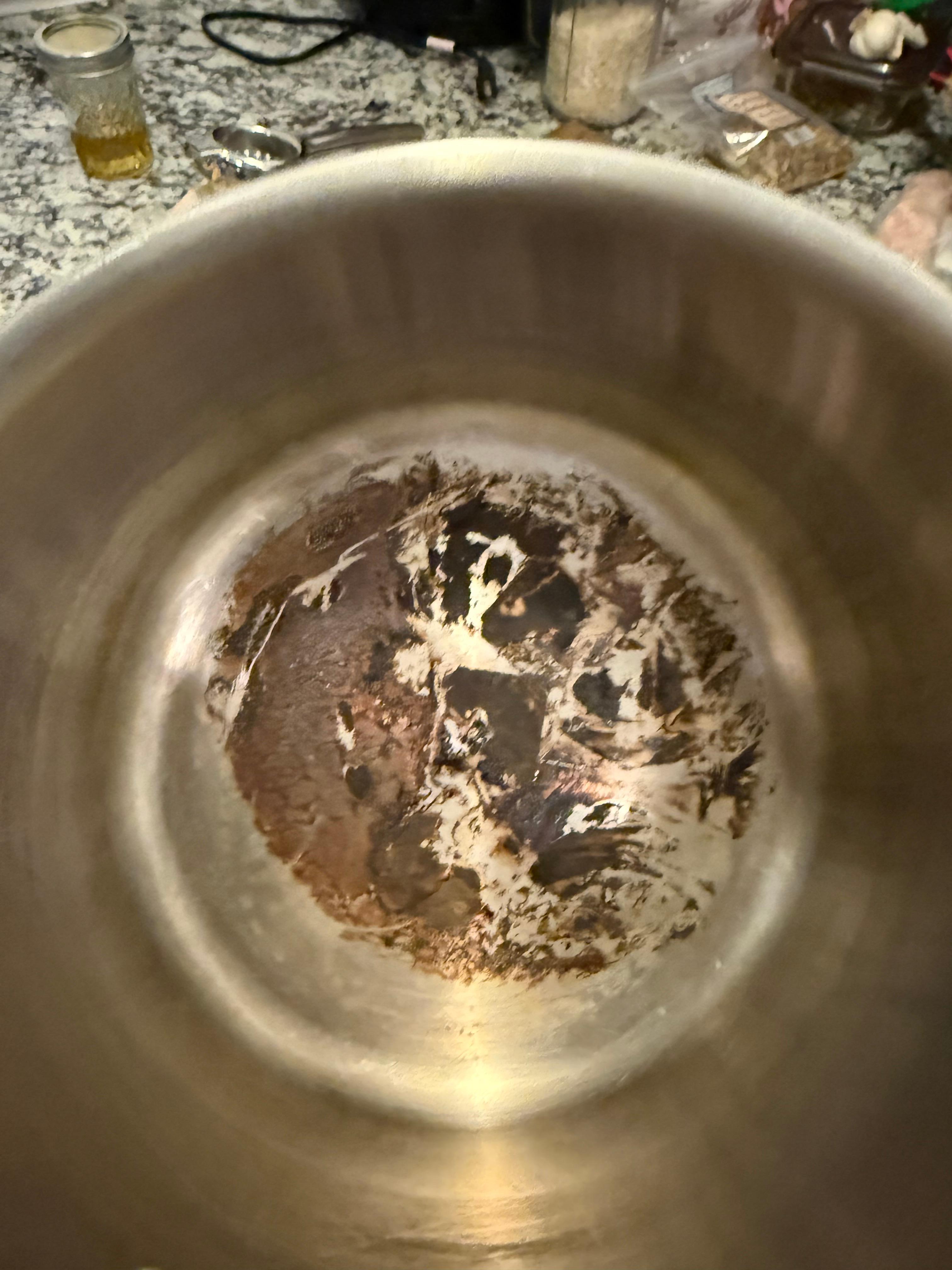 Every pot and pan looked like this