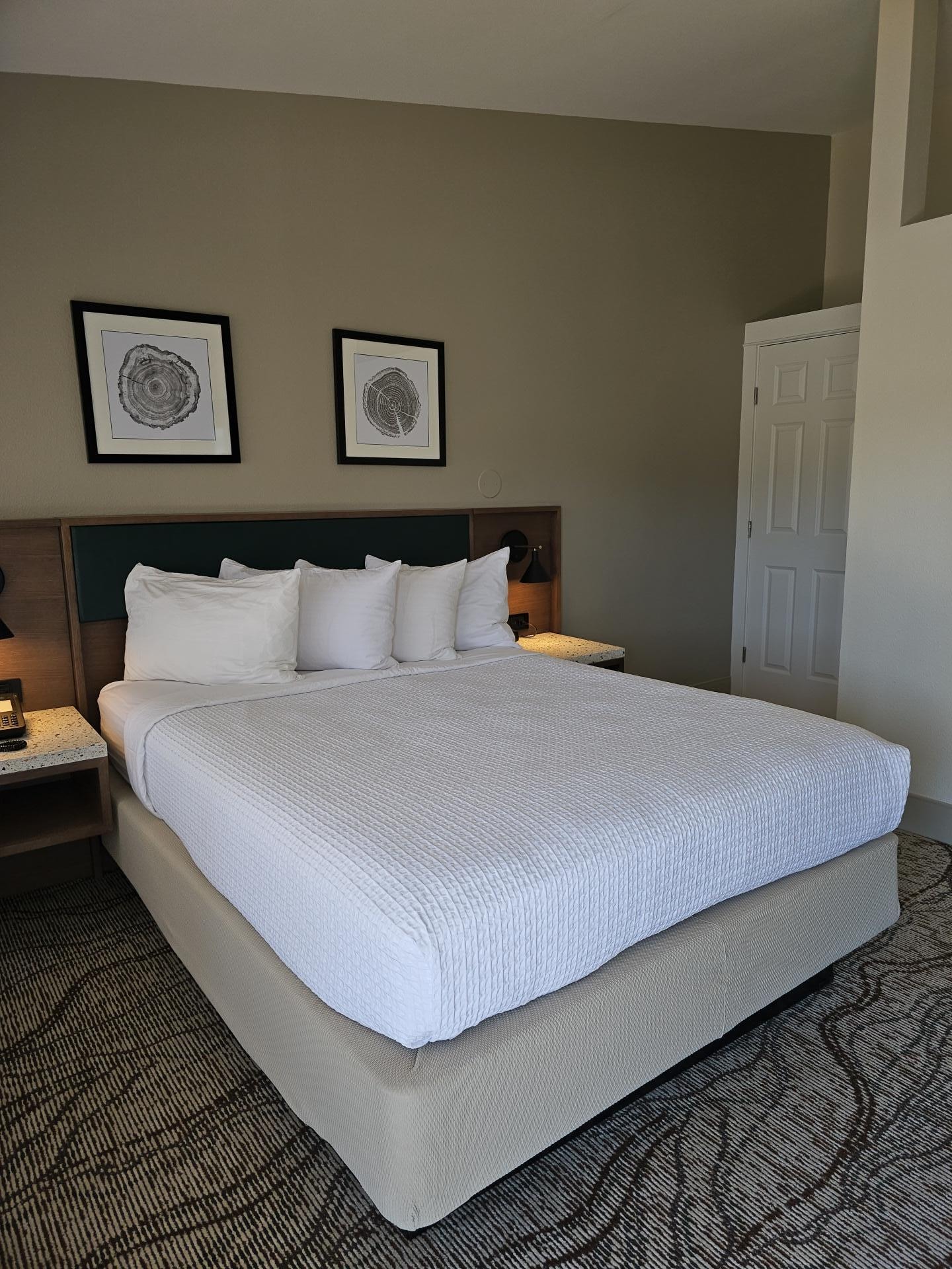 Bed was clean and comfy.