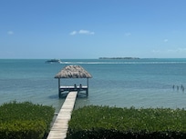 the dock with palapa