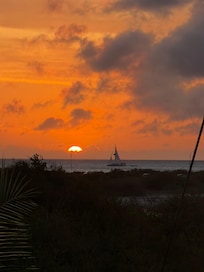 Sun set from the rooftop deck