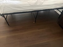 This is the QUEEN BED! Nothing more than frame like sleeper sofa!!