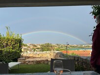 After a thunder and lightning storm