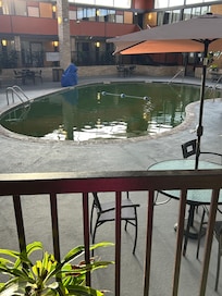 They kept telling us they would open the pool the next day, when it was far from being able to open, and the security guard even told us the front desk was lying about it.