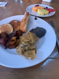 Desayuno buffet delicioso
