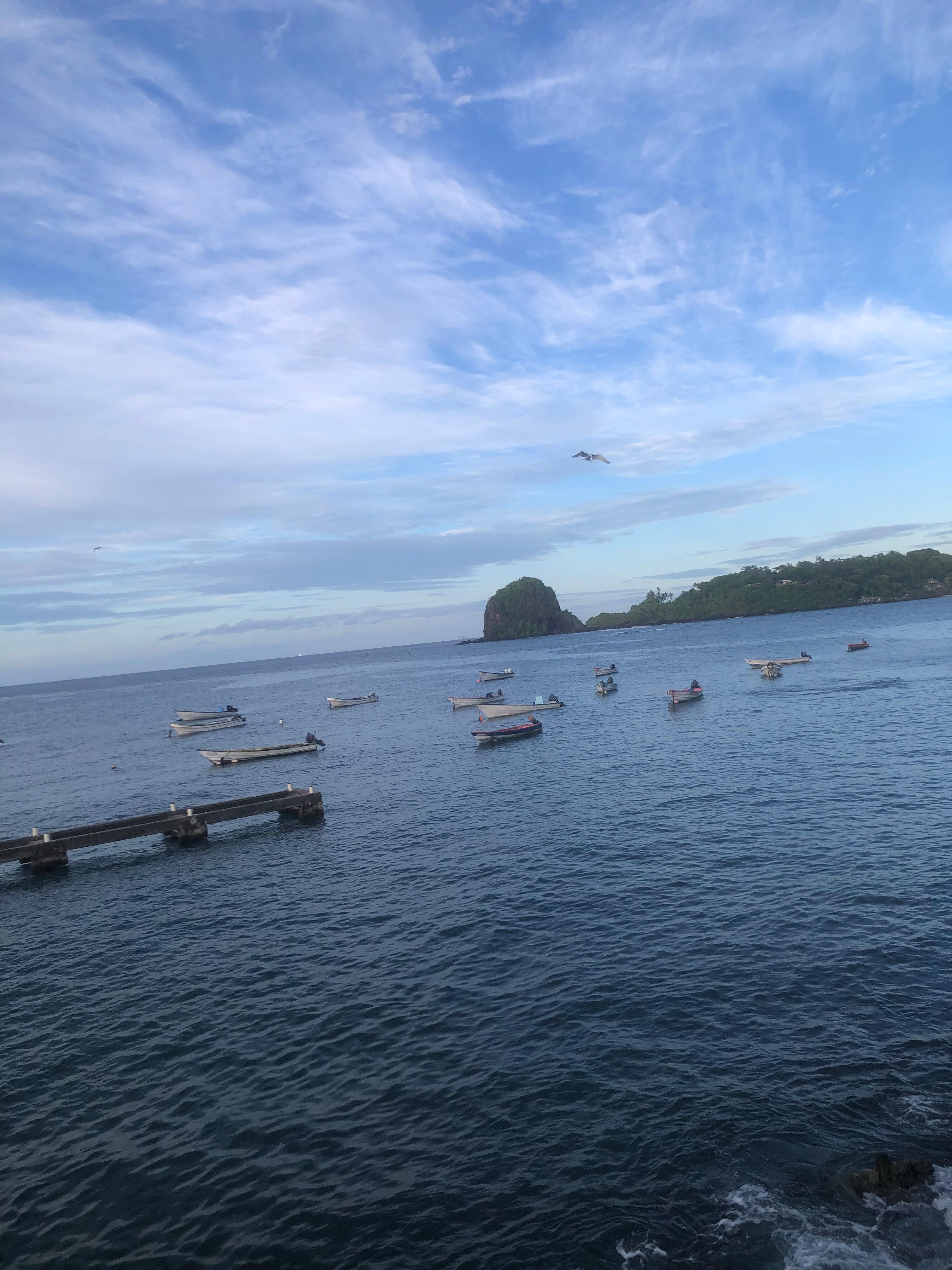 Balcony view of the ocean on mornings is to die for